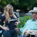 Morgan Freeman Instagram - Going through photos from the set of “The Magic of Belle Isle” brings back fond memories with the cast and crew. I can still remember singing television jingles with Rob Reiner day in and day out!