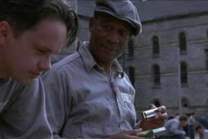 Morgan Freeman Instagram - It has been officially 27 years since #ShawshankRedemption premiered in theaters - I’d like to think Red and Andy are enjoying a simple life in Zihuatanejo, as fishermen on the bay. What do you think life was like for them after they reunited?