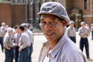 Morgan Freeman Instagram - It has been officially 27 years since #ShawshankRedemption premiered in theaters - I’d like to think Red and Andy are enjoying a simple life in Zihuatanejo, as fishermen on the bay. What do you think life was like for them after they reunited?