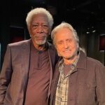 Morgan Freeman Instagram - When I said yes to being on “The Kominsky Method,” I didn’t know that it would lead to an Emmy nomination. Thank you, @michaelkirkdouglas for this wonderful experience!