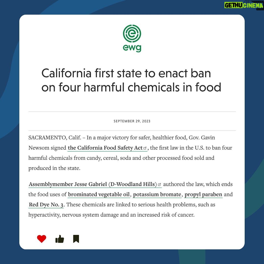 Morgan Freeman Instagram - This is huge!!! Assm. Jesse Gabriel is a ROCK STAR for this bill and making this happen. Governor Newsom: a big THANK YOU for helping keep our kids safe in CA! #FoodFight #CAFoodSafetyAct