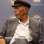 Morgan Freeman Instagram - “Come Out Fighting!” That was the motto of the 761st Tank Battalion. I had the opportunity to discuss their spirit, their legacy and their importance to American History with @emmanuelacho at The Pentagon. Be sure to watch the #761stTankBattalion on @History this Sunday, August 20th to learn more.