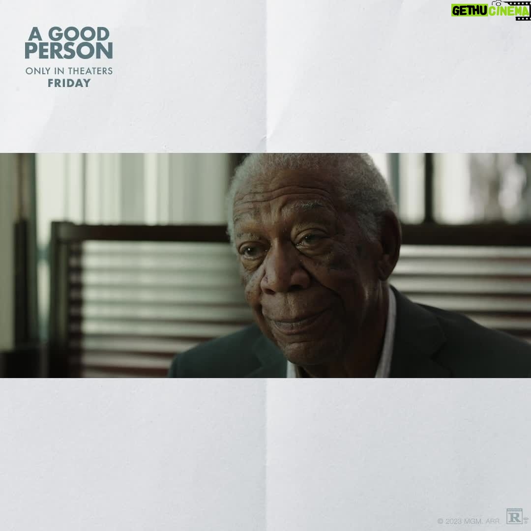 Morgan Freeman Instagram - When a beautiful scene comes to life 🎥 Opening Friday in theaters @zachbraff @florencepugh @agoodpersonmov #AGoodPerson