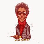 Morgan Freeman Instagram - Top to bottom, left to right - that reading stuff is out of sight…Easy Reader that’s my name. #TheElectricCompany Artist: @actually.fun