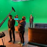 Morgan Freeman Instagram - Behind the scenes on the set of the Heros &Villians short film - working with @metroboomin again has been an honor! #HerosAndVillains is out now.