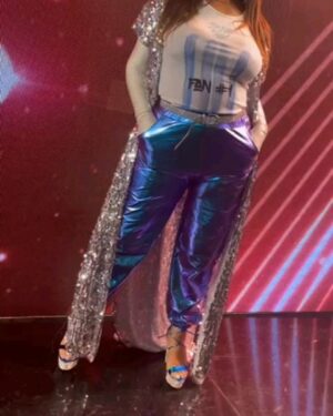 Moria Casán Instagram - Look:  @ropa__bellaok @danielcapri1978 @aletaricajoyasoficial
Make Up, Hair Style e Imágen: @galosottovip 
Prensa: @maxi_cardaci @cardacinoe