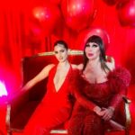Moria Casán Instagram - Repost @maxi_cardaci Soñadas @moria_laone y @poggiojulieta en la Fiesta de @revistacaras 💥💥💥 Ph @galosottovip