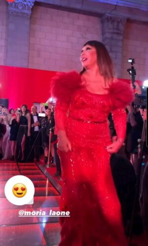 Moria Casán Instagram - Repost @maxi_cardaci 

@moria_laone #Fiesta @revistacaras 💋💥💥💥