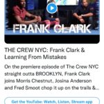 Morris Chestnut Instagram - KC Chiefs Frank Clark drops in on The Crew for great conversation at 12 EST Today! Watch and subscribe! @TheCREWNYC @CHIEFS DE @TheRealFrankC_