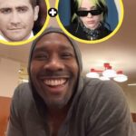 Morris Chestnut Instagram - Still learning how to use these filters and I just wanna know… who’s responsible for this?! 😂 @billieeilish #JakeGyllenhaal #celebrityparents