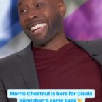 Morris Chestnut Instagram – @morrischestnutofficial recognizes @gisele has the greatest modeling come back of all time! 
#morrischestnut #giselebundchen #model