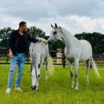 Mostafa Shaaban Instagram – With my 🐎 in #Belgium 

Heaven & Zamzam enjoying life at the horse heaven that is @privilegearabian