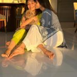 Mouni Roy Instagram – I’m either dancing, singing, eating, laughing, travelling or loving on Theo & Arthur ……….♥️……….
My shibuuu wuvvvs em tooo @shivaani_malik_singh