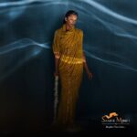 Mugdha Godse Instagram - THE WATER SERIES~ She is fierce, she is strong, she is confident! She is the complete woman!✨ Link in bio to shop SaareeMood!✨ Photography : @tarun_khiwal Styling : @harshad.fshn MUA : @kaushikanu Production : @karma__production Jewellery : @amrapalijewels . . . . #saareemood #saareesforallemotions #mugdhagodse #newbrandlaunch #shopthelook