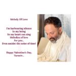 Mugdha Godse Instagram - @belly_group Valentine’s Day vibes continue… ❤️❤️❤️ Sharing Beautiful poetry by my Beloved Master 🙏✨🌷 PC @sareshtaanil Music @aviraasmusic #happyvalentinesday #bellymaster #tarneivji #bellymeditation #belly #bliss #bellygroup #master #guru #guide #love #joy #peace #gratitude #grateful #guide #light #divine #mantra #livinglight #livecurrent #blessed #alwaysthere #alwaysthereforme #alwaysthereforyou #myguru #myteacher #devotion