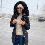 Mugdha Godse Instagram - Can’t get over the snow part ❄️ # nofilter #canada #fun #blessed #gratitude #love #winters #snowfall