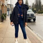 Mugdha Godse Instagram - Experiencing Bit of Canadian winter ❄️❤️🌺😍 #gratitude #love #beautiful #life #fun #happiness #silence #be #divine #blissful #blessed #canada #ontario #india Muskoka, Ontario