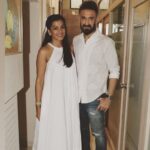 Mugdha Godse Instagram - Us ❤️ @rahuldevofficial #love #couplegoals #gratitude #thankful #life #happiness #blessings #rahuldev #mugdhagodse #mugdhaveiragodse #silence #be #divine #bliss