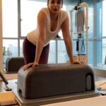 Mugdha Godse Instagram - Done for the day 🤩 Good light 🥰 @swaapnilkokam @radhikasbalancedbody #gratitude #love #pilates #fun #health #wealth #silence #be #bliss #happiness #thankful #grateful #chanting