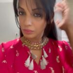 Mugdha Godse Instagram - Things we do before stepping out for an event… mirror is your best friend here… ❤️🤗 hope I made the right choice!!! love my Juttis though 🤩 While deciding why not make a reel… 😁😍 Outfit @indya @payalsinghal Loving it 🥰 Beautiful Necklace by @kharikajai (assamese craftsmen tribal jewelry) Thank you @viralmantra #funtime #love #gratitude #happiness #dressup #bareilly #workmode #silence #bliss #be #divine