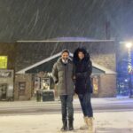 Mugdha Godse Instagram - Blessed ❤️❤️❤️ To be with ‘The Lord and the Master Himself’ 🙏🏽🙏🏽🙏🏽 Thank you *Tarneiv* ji… 🌺🌺🌺 for all the love and guidance…. Always in Gratitude… Best Company ❤️❤️❤️ Best time of my life 🙏🏽🙏🏽🙏🏽 Best snowfall ❄️❄️❄️ #Tarneiv #master #guru #love #happiness #gratitude #bliss #silence #blessed #canadianwinter #life #snowfall #bellymaster #onbv #thankful #be #divine #krishna #grace Canada