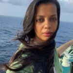 Mugdha Godse Instagram - Sunrise pics taken middle of the ocean….. 😍 experienced no network after so long!!! Life is so peaceful there! #gratitude #love #cruisetime #ocean #water #sealife #arabiansea #mumbai #empressa #cordeliacruises #celebfieapp