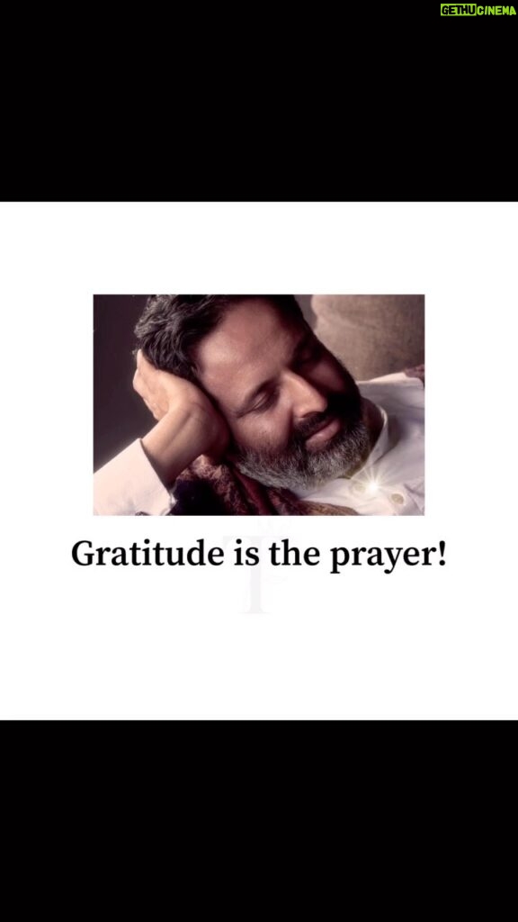 Mugdha Godse Instagram - ‘Gratitude is the Prayer!’ - Tarneiv… Enthusiasm, Gratefulness, Gratitude & Devotion…✨ Simply explained by the Master in His mystical voice ✨🙏🌷 (An excerpt from a recent Satsang) PC @tarun_khiwal Audio edits @manuduction @sareshtaanil Music @aviraasmusic #bellymaster #tarneivji #bellymeditation #bliss #silence #fruit #gratitude #grateful #thankful #pray #prayer #power #affirmations #quotes #yoga #guru #guruji #blessings #forever #love #light #dream #always #alwaysthere #miracle #magical #aura #divine #chant