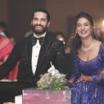 Mukti Mohan Instagram - This is LOVE Reliving the joys, love and blessings we received! Will always cherish them :) Thank you Fam 🫶🏻 Captured by @themadeinheaven Styled by @shreyandurjastyle @shrey_vaishnav_ @urja__amin Host : @djhimanisingh Mukti - Outfit @isabydollywahal Fine Jewellery @shealuxejewels Shoes @fizzygoblet Makeup @ritickasjalan Hair @dwyessh_hairwizard @aaliyahussainhairmakeupcreator Kunal - Tux by Mux Shoes @lussolifestyleofficial Hmu @nayanhair #KunalKoMiliMukti