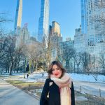 Munmun Dutta Instagram - My favourite things from NYC .. Walk in the beautiful Central Park, grabbing a typical New York style pizza, going to Refinery rooftop bar to get a glimpse of the stunning Empire State Building , and walking around in Times Square not only to view the lights but also to people watch. 😍 Thank you my dear Sonia @silk_angels for running around with me and showing me things even though you were freezing 😘 and I was playing with the snow ❄️ . #munmundutta #newyork #usa #wintersinnyc #winterwonderland #centralpark #empirestatebuilding #travelmemories #happiness #yesNY #ispyNY Manhattan, New York