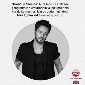 Murat Boz Instagram - Umudun Yanında
Her güne yeni umutlarla başlamamız gereken, kalabalıklaştıkça güçlendiğimiz zor günlerden geçiyoruz.

Bu doğum günümde afetzede öğrencilerimizin eğitimine umut olmak için TEV’de başlattığım destek kampanyama tüm dostlarımı ve sevenlerimi davet ediyorum. 

Link’e profil’den ulaşabilirsiniz. 

@turkegitimvakfi

Beside Hope
We are going through difficult days when we need to start each day with new hopes, when we grow stronger as we become more crowded.

On this birthday, I invite all my friends and loved ones to my support campaign that I started at TEV to give hope to the education of our disaster-stricken students.

Link in Bio