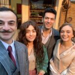 Murat Yildirim Instagram – Bu selfieler sizin için 😎 @iamdamlasonmez @simaybarlass @guvenyadamurat @azizdizisitv