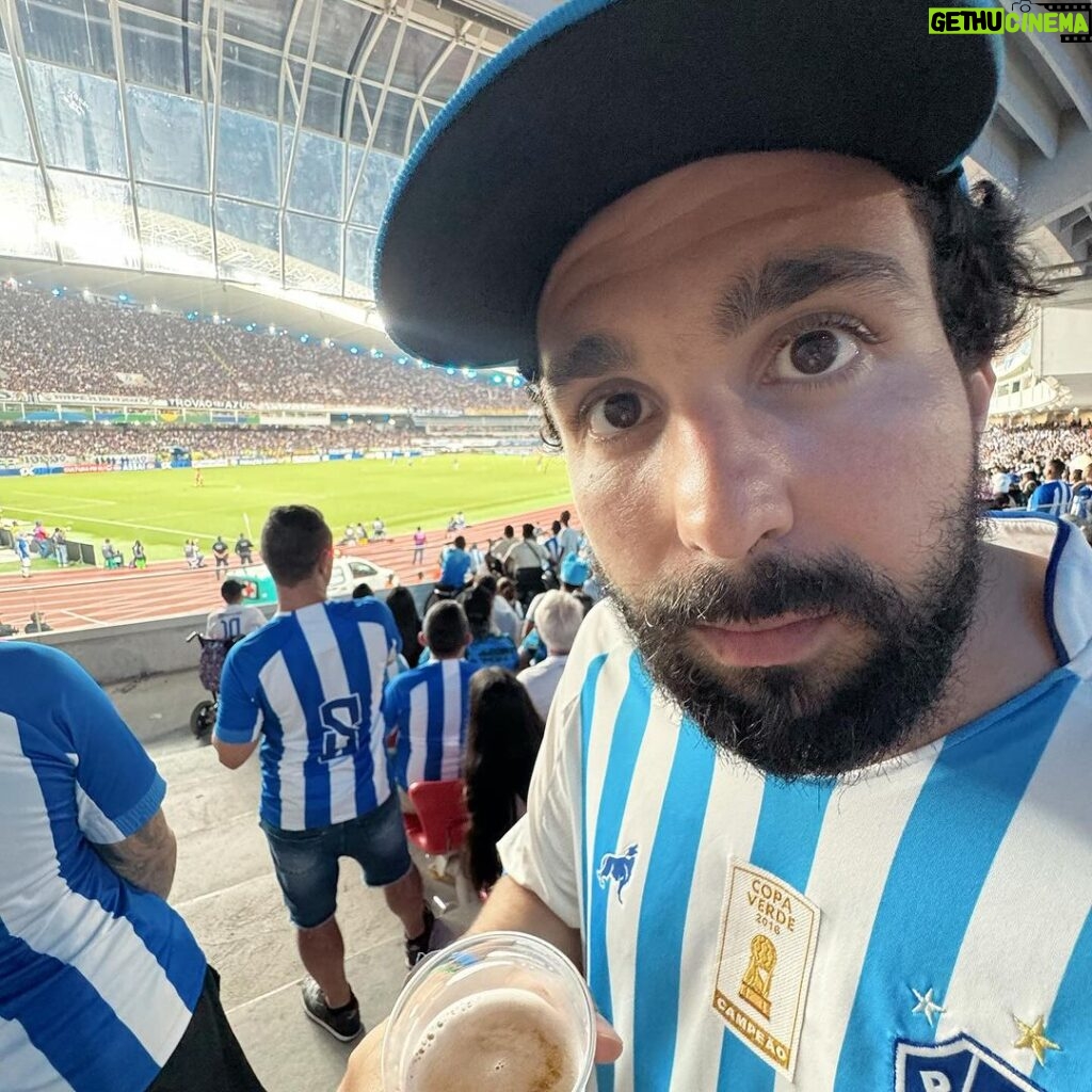Murilo Couto Instagram - Bicolindo 🩵🤍 @paysandu Estadio Olimpico Do Pará - Mangueirão