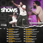 Murilo Couto Instagram - Para provar que agosto não é o mês do desgosto, trouxe a minha agenda de próximos shows (que são garantia de boas risadas 🤣😎) A agenda completa e os links de venda estão no meu site! (Link na bio) #MuriloCouto #StandUpComedy