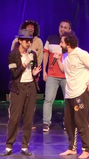 Murilo Couto Instagram - O Michael Jackson foi no meu show! Que alegria meu Deus. Vídeo completo no YT @mjcoverbr
