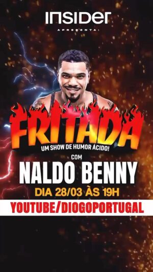 Murilo Couto Instagram - TÁ NO AR! O @frittada dessa vez foi com o mestre @naldobenny e tá bom demais! No canal do Diogo Portugal já tá disponível o show completo