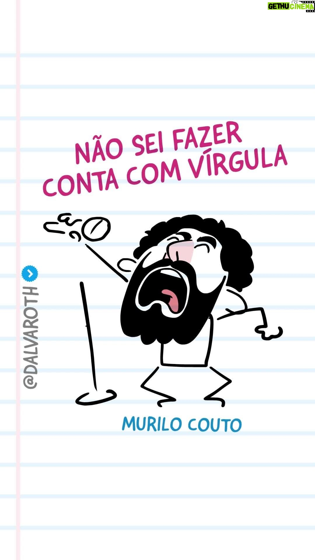Murilo Couto Instagram - Animação muito fera do @dalvaroth, gênio!