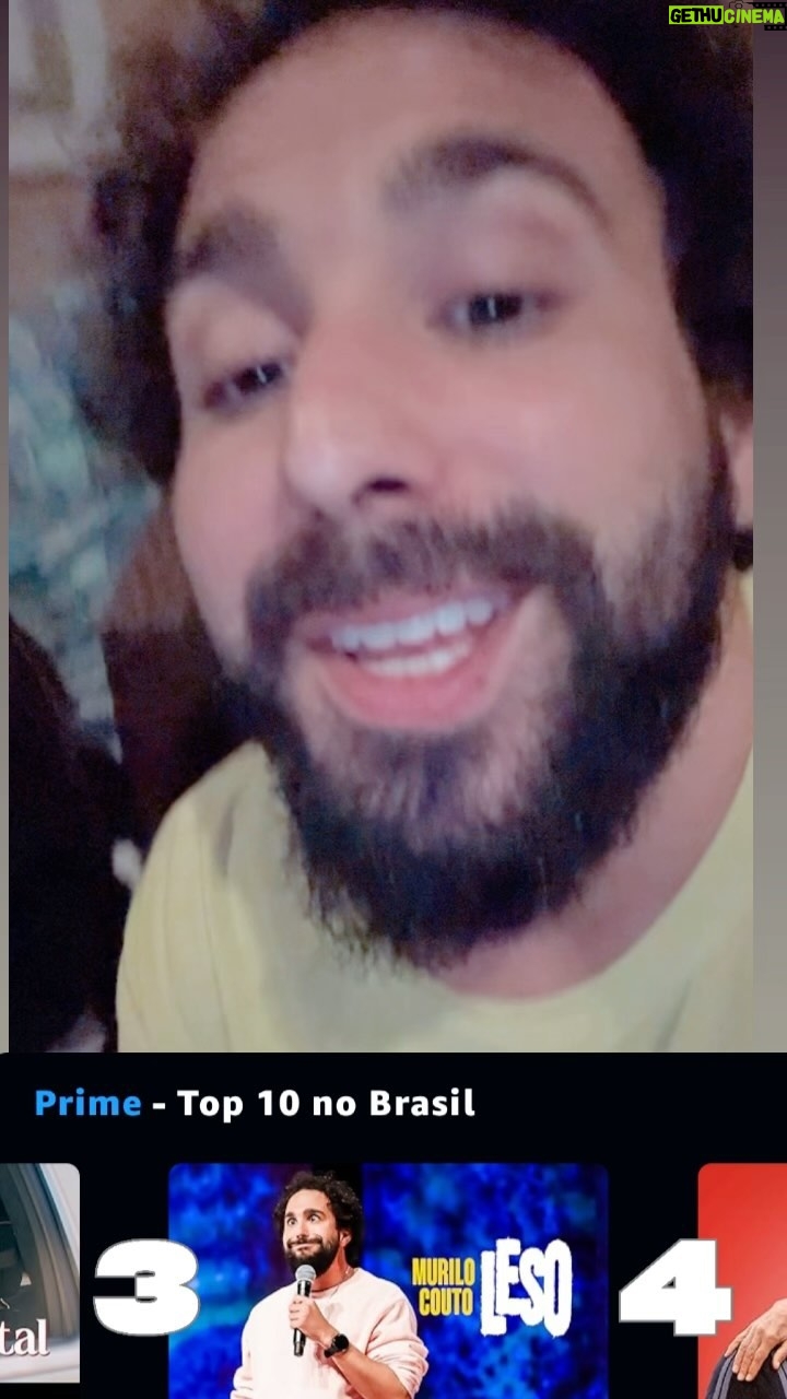 Murilo Couto Instagram - TOP 3 na @primevideobr ! Muito obrigado a todo mundo que tá assistindo❤️❤️ que alegria! E quem não viu, basta deixar tocando enquanto dorme que o algoritmo conta! Ahhhh que festa! Não esperava que ia entrar no top 10.. agora que entrou vamo pegar o primeiro lugar!