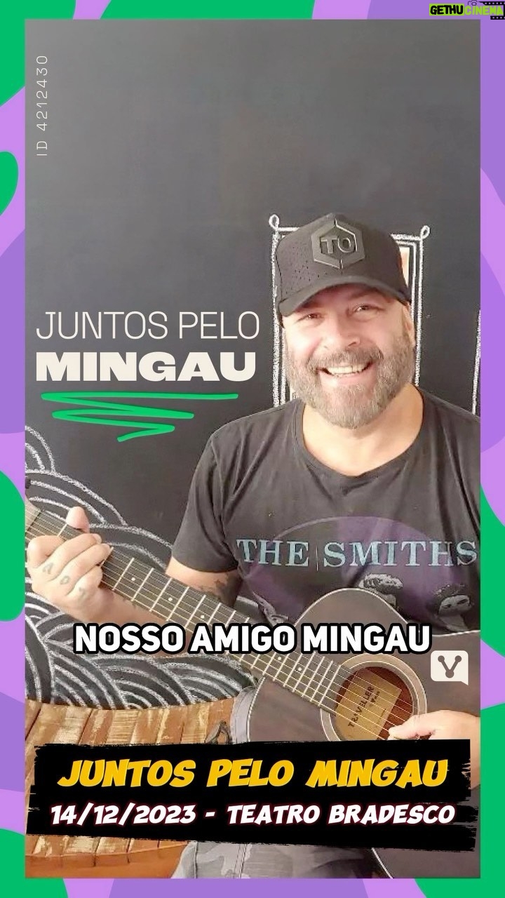 Murilo Couto Instagram - O Mingau precisa da nossa força 🤘🏾🙏🏾 🎶 No dia 14 de dezembro, o Teatro Bradesco será palco para o show beneficente #JuntosPeloMingau que reunirá grandes artistas e colegas de trabalho em um ato de muita música e solidariedade! 📍O valor arrecadado com a venda dos ingressos será revertido para o tratamento de reabilitação do Mingau. 🎟️ Vendas abertas no site da @uhuuoficial Clientes com cartão Bradesco possuem 50% de desconto! Você também pode colaborar com a vaquinha. Pix: 4212430@vakinha.com.br #JuntosPeloMingau