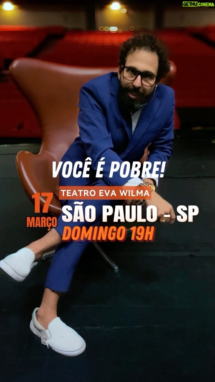 Murilo Couto Instagram - Tatuapé. Chegou sua hora. Teatro Eva Wilma nesse domingo a MAIOR MENTORIA JÁ FEITA NO TATUAPÉ Garanta a passagem pra uma vida bilionária no link da bio