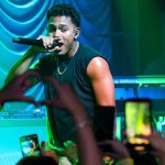 Myke Towers Instagram - Had a good time performing at the launch of Vita Coco Spiked with @captainmorganUSA tonight! The crowd was fire! 🫶🏾🤪 #ad