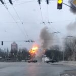 Mykhailo Khoma Instagram - 🆘росія атакує телевежу у Києві🤬🤬🤬🤬🤬🤬🤬🤬🤬🤬🤬🆘путін вбиває мирних людей🆘 Kyiv, Ukraine