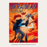 Mykhailo Khoma Instagram – Ukrainian designers and illustrators speak up with their works since the beginning of the aggressive war that Russia wages against Ukraine. They create illustrations, collages, and posters to cover major events of the war and to protest against Russian cruelty.
Some artists sell their works and donate profits to the Ukrainian Army. To support the Ukrainian Armed Forces even more, professional community has launched a flashmob under the hashtag #ЯДякуюЗСУ (Ukr. “I thank Ukrainian Armed Forces”), in order to create even more posters supporting the Ukrainian Army.
On February 27th, Holy Water IT-startup together with the Ukrainian art institutions announced an open call for the Ukrainian artists’ art works. The aim is to create NFT collection, place it on the international platforms and fundraise one million US dollars for Ukraine and the Ukrainian army.