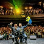 Mykhailo Khoma Instagram - Мадрид, дякуємо!!! Сьогодні Барселона!!! До зустрічі!!! Разом до перемоги ✊ @ponomaryovoleksandr Дякуємо за сорочки @yuliya_magdych 💙💛