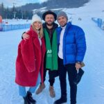 Mykhailo Khoma Instagram - Сьогоднішній ранок розпочався з польського телебачення TVP2 @pytanienasniadanie 🤍❤️ де в прямому ефірі подякував всім полякам за солідарність та підтримку України💙💛, а також за запршення виступити на головному новорічному шоу Польщі «Sylwester marzeń 2022” @sylwester.marzen.tvp Zakopane