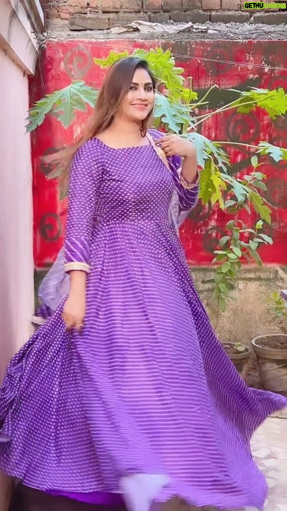 Myna Nandhini Instagram - My beautiful dress from @chakrabortymukta