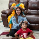 Myna Nandhini Instagram - "Jolyy ah oru trip polamaa? 🛣️ Watching Sweet Kaaram Coffee on @primevideoin the best way possible! 😍✨ Showcase your bond beyond generations using #SweetKaaramCoffee and watch this sweet journey with us" #ad