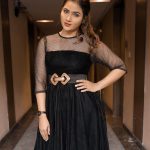 Myna Nandhini Instagram - Dress @deepoo_designers makeup @vaishuzmakeover camera @skmani_photography
