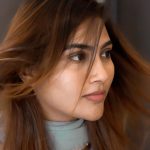 Myna Nandhini Instagram - Love my self ❤️😍😘 dress @deepoo_designers Camera @skmani_photography ❤️😍thambi thanks da @local_vj_mani