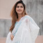 Myna Nandhini Instagram - Thank you sou much for this amazing dress from @chakrabortymukta Camera @skmani_photography thanks da thambi alaha yeduthuruka @local_vj_mani