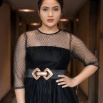 Myna Nandhini Instagram - Dress @deepoo_designers makeup @vaishuzmakeover camera @skmani_photography